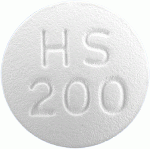 이지타핀정200mg 제품 사진