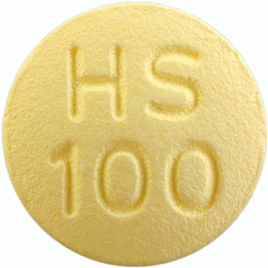 이지타핀정100mg 제품 사진