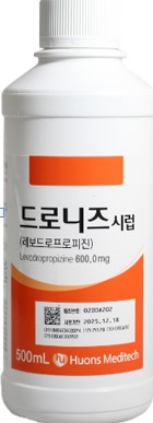 드로니즈시럽_(3g/500mL) 제품 사진