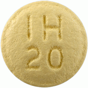 라베르정20mg 제품 사진