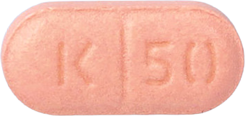 케이캡정50mg 제품 사진