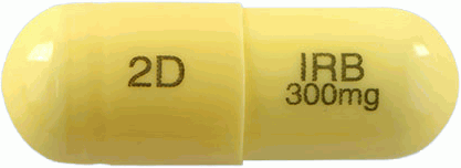 이로바캡슐300mg 제품 사진
