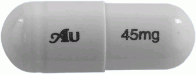 오스플루캡슐45mg 제품 사진