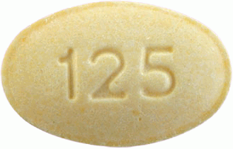 자나팜정0.125mg 제품 사진