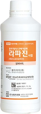 라파진시럽_(3g/500mL) 제품 사진