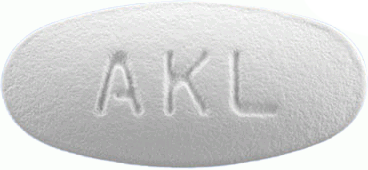 에이클란정375mg 제품 사진