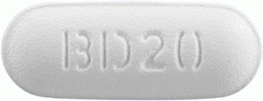 바독시정20mg 제품 사진