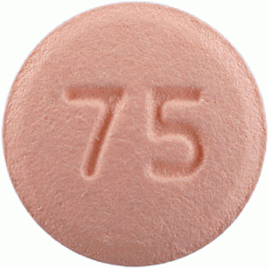 한빅스정75mg 제품 사진
