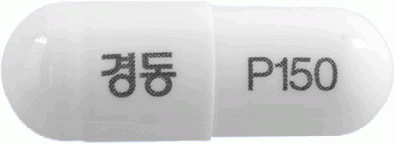 뉴카펜캡슐150mg 제품 사진
