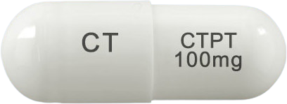 씨트펜틴캡슐100mg 제품 사진