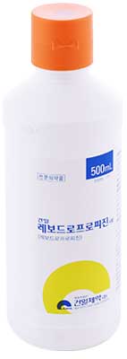 건일레보드로프로피진시럽_(3g/500mL) 제품 사진