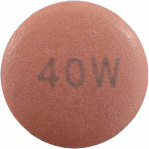위메졸정40mg 제품 사진