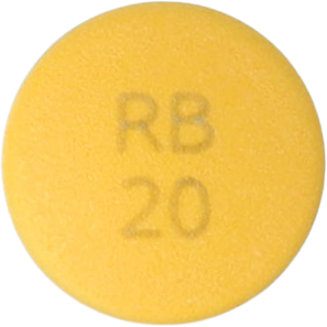 라베핀정20mg 제품 사진