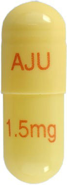 아주셀론캡슐1.5mg 제품 사진