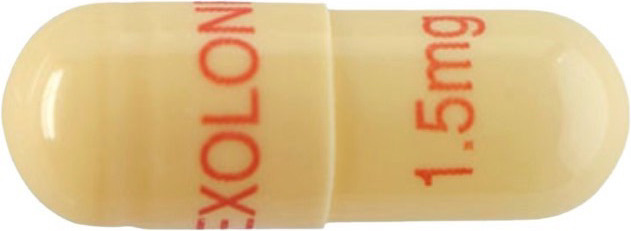 엑솔론캡슐1.5mg 제품 사진