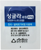 싱귤라세립4mg_(4.16mg/1포) 제품 사진