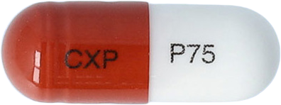 프레칸캡슐75mg 제품 사진
