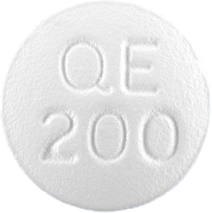 신신쿠에티아핀정200mg 제품 사진