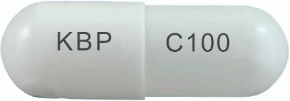 케이비스타졸서방캡슐100mg 제품 사진
