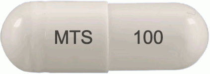 실로스타엠서방캡슐100mg 제품 사진