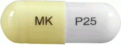 프레리카캡슐25mg 제품 사진