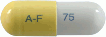 에이플루캡슐75mg 제품 사진