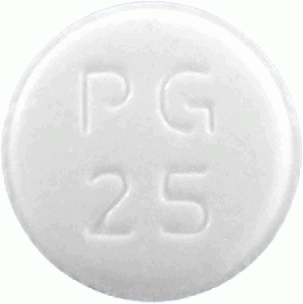 현대프레가발린정25mg 제품 사진