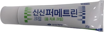 신신퍼메트린크림_(1.5g/30g) 제품 사진