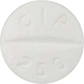 씨프로바이정250mg 제품 사진