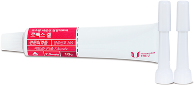 로멕스겔_(112.5mg/15g) 제품 사진