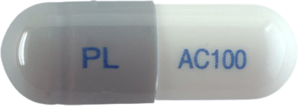 아시브로캡슐100mg 제품 사진
