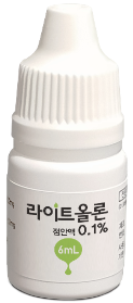 라이트올론점안액0.1%_(6.66mg/6mL) 제품 사진