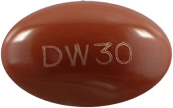 알리가연질캡슐30mg 제품 사진