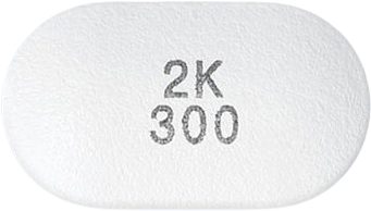 사포필서방정300mg 제품 사진