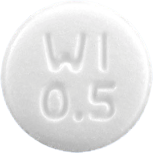 라사핀정0.5mg 제품 사진