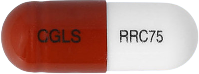 루레카캡슐75mg 제품 사진
