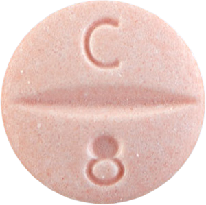 칸데탄정8mg 제품 사진