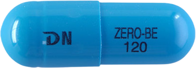 제로비캡슐120mg 제품 사진