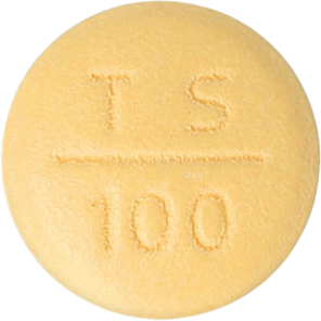 토피스트정100mg 제품 사진
