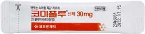 코미플루산제30mg_(39.4mg/1.05g) 제품 사진