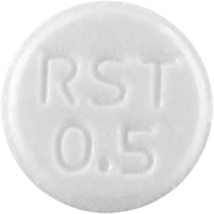 라질렌정0.5mg 제품 사진