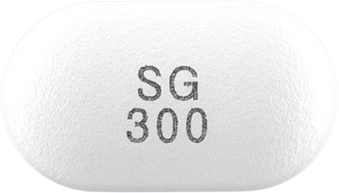 사플리트서방정300mg 제품 사진