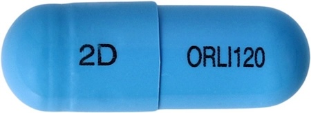 팻스필캡슐120mg 제품 사진