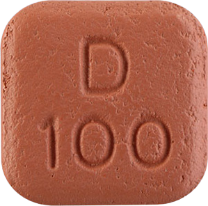 데팍신서방정100mg 제품 사진