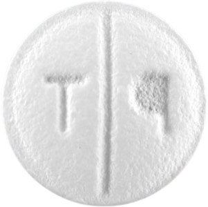 토피큐정25mg 제품 사진