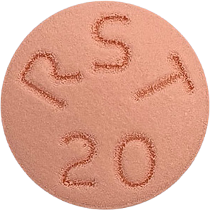 로스타정20mg 제품 사진