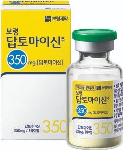 보령답토마이신주350mg_(0.35g/1병) 제품 사진