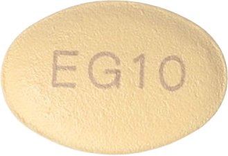 엑시글루정10mg 제품 사진