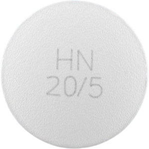 올프로정20/5mg 제품 사진