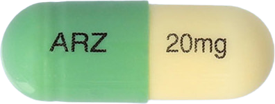 아로작캡슐20mg 제품 사진